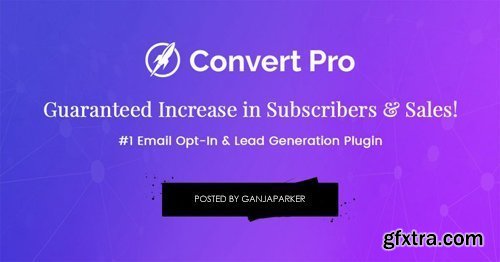 Convert Pro v1.2.2 - Email Opt-In & Lead Generation WordPress Plugin - NULLED + Convert Pro Add-On v1.1.2