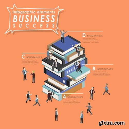 Business Infographics, Education Web Design Elements 25xEPS Business Infographics, Education Web Design Elements 25xEPS