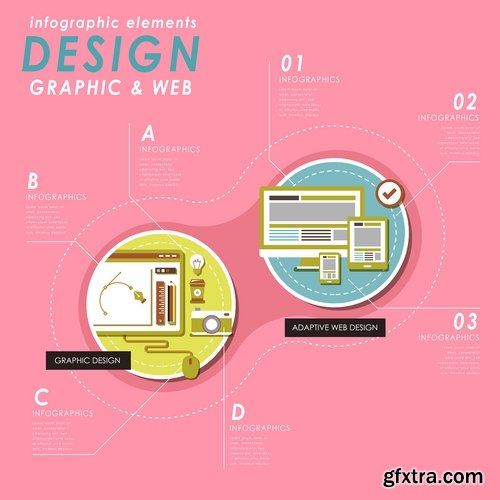 Business Infographics, Education Web Design Elements 25xEPS Business Infographics, Education Web Design Elements 25xEPS
