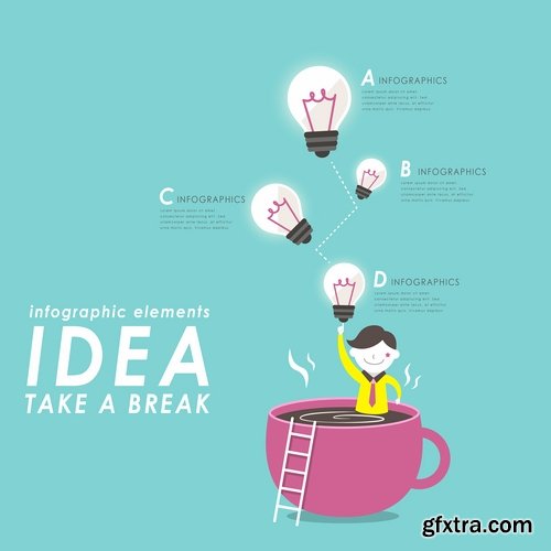 Business Infographics, Education Web Design Elements 25xEPS Business Infographics, Education Web Design Elements 25xEPS