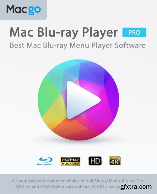 Macgo Mac Blu-ray Player Pro 3.3.7 (181114) macOS