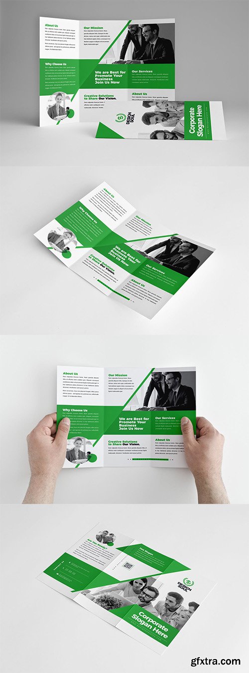 Green Trifold Brochure Green Trifold Brochure