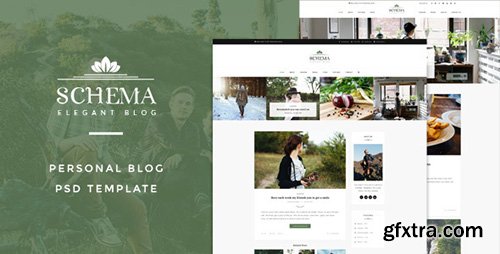 ThemeForest - Schema : Elegant Blog Template 14962519