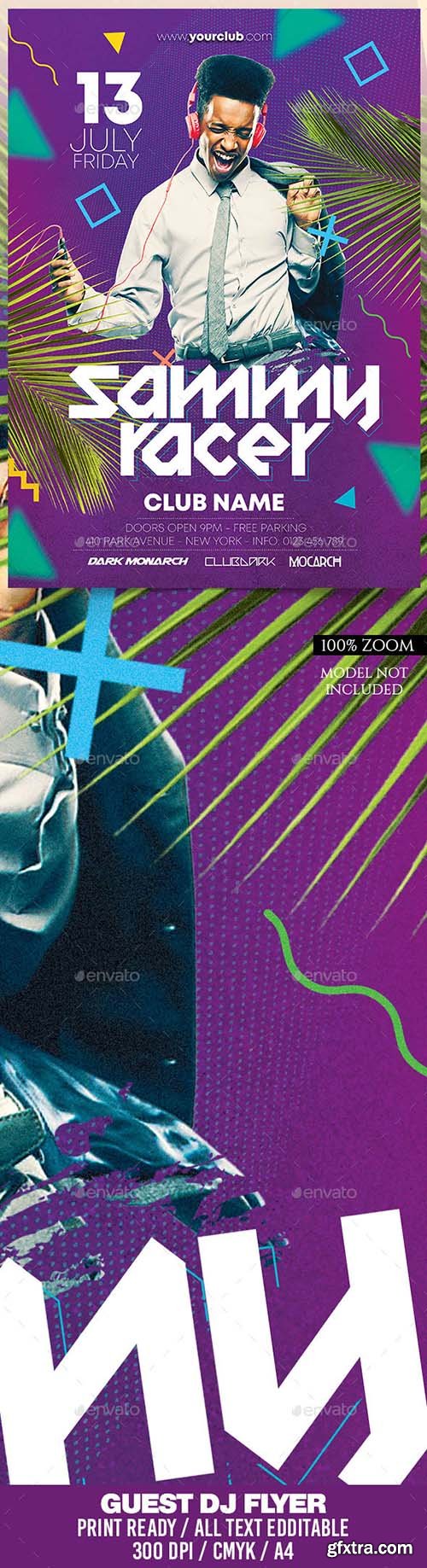 Guest Artist Party Flyer 22241724