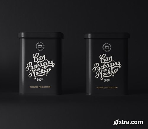 Psd Can Tin Packaging Mockup Psd Can Tin Packaging Mockup