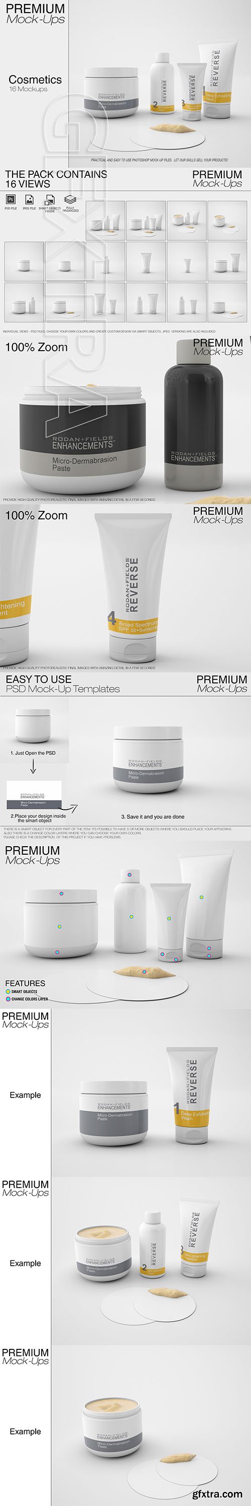Cosmetics Mockup Pack