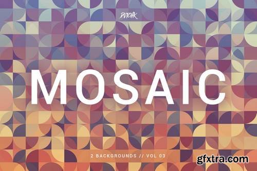 Mosaic| Abstract Gradient Backgrounds | Vol. 03