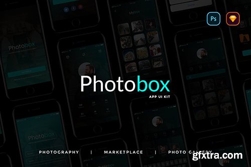 Photobox Photography App UI KIT