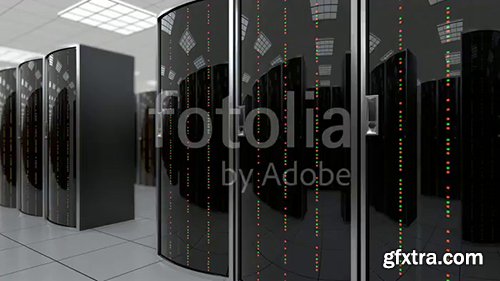 3d animation of a slowly movement through the server room in world wide cloud dataceneter 3d animation of a slowly movement through the server room in world wide cloud dataceneter