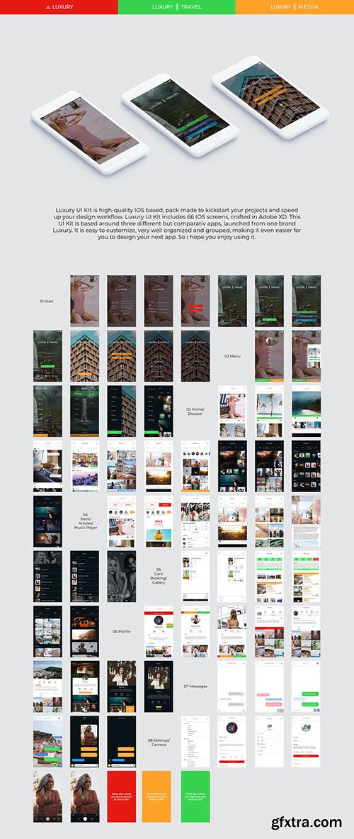 Luxury UI Kit Luxury UI Kit