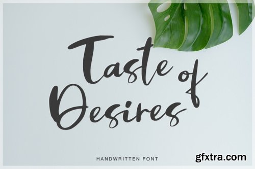 Taste of Desires Font