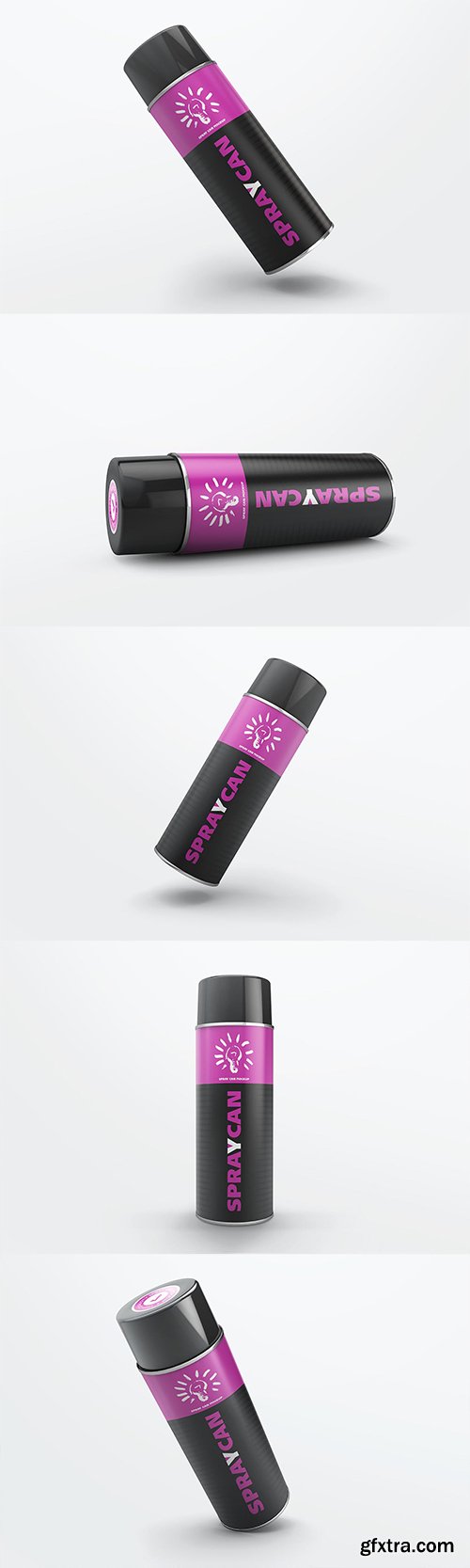 Spray Bottle Mockup