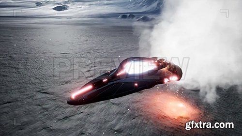 Spaceship In Distress Lands 98308 Spaceship In Distress Lands 98308