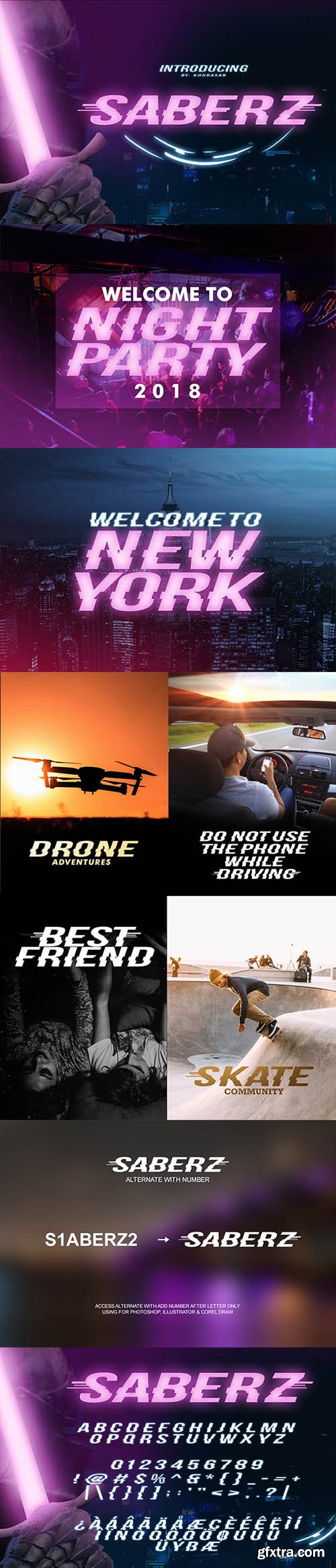 Saberz Font 22309046