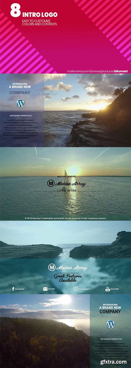 8 Intro Logo Pack 92717