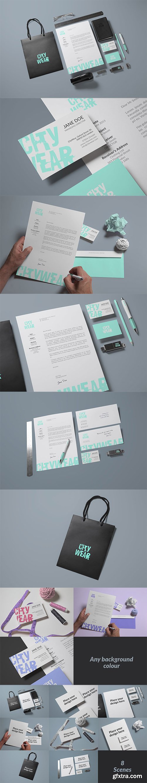 Corporate Branding / Identity Mock-up