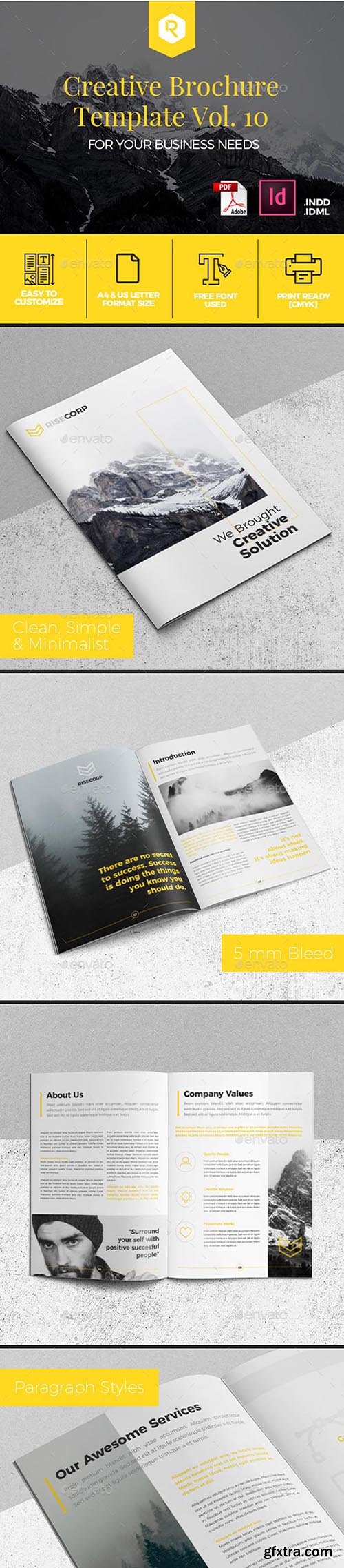 Creative Brochure Template Vol. 10 19949253 Creative Brochure Template Vol. 10 19949253