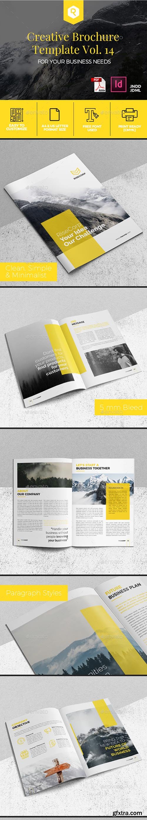 Creative Brochure Template Vol. 14 19979736 Creative Brochure Template Vol. 14 19979736
