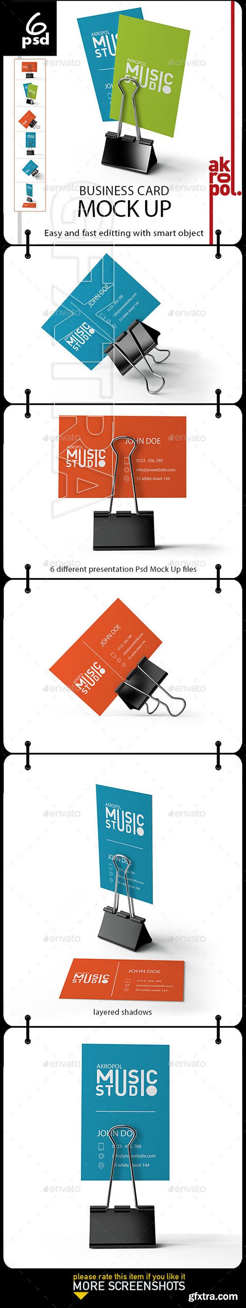 GraphicRiver - Business Card Mockup 22323548