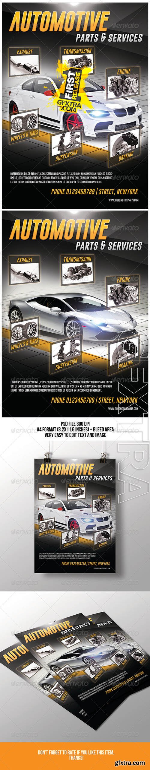 Automotive Parts & Services Flyer 7144154