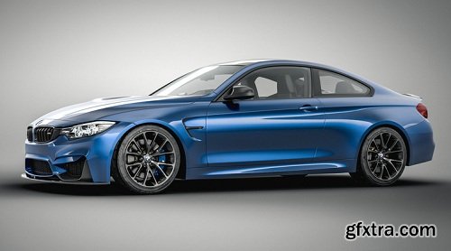BMW M4 2014 3D Model