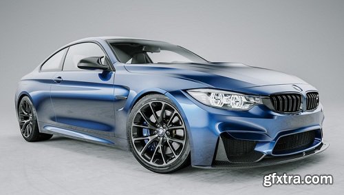 BMW M4 2014 3D Model