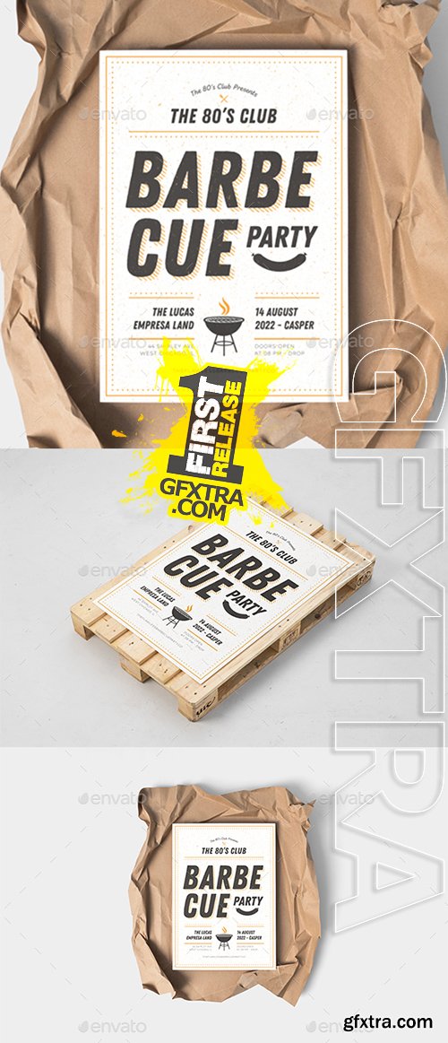 BBQ Party Flyer 22356547