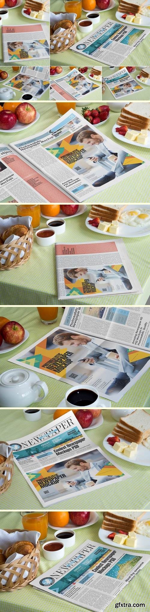 Newspaper Mockup Templates