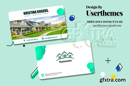 Business Visiting Card for Real Estate Template Business Visiting Card for Real Estate Template