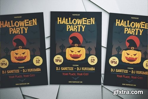 Halloween Party Flyer