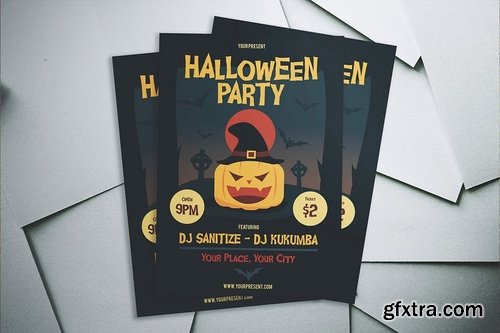 Halloween Party Flyer
