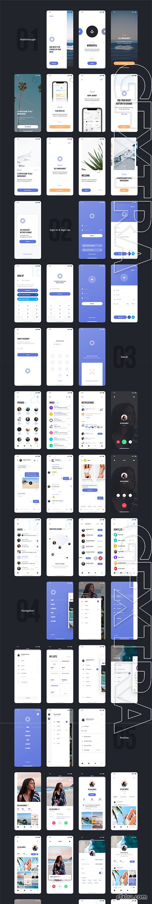 Think Mobile UI Kit