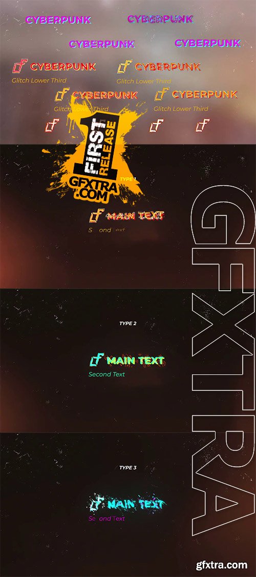 Glitch Lower Thirds 2 99410 Glitch Lower Thirds 2 99410