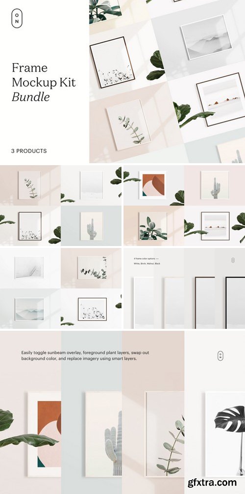 CM - Frame Mockup Kit Bundle 2752147