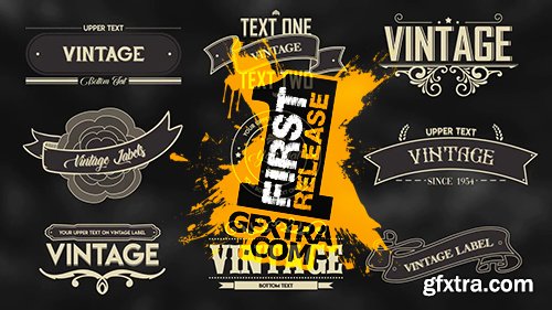 Vintage Labels 2 98935