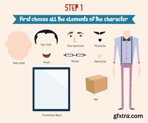 Character Creation Toolkit-Men Character Creation Toolkit-Men