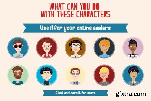 Character Creation Toolkit-Men Character Creation Toolkit-Men