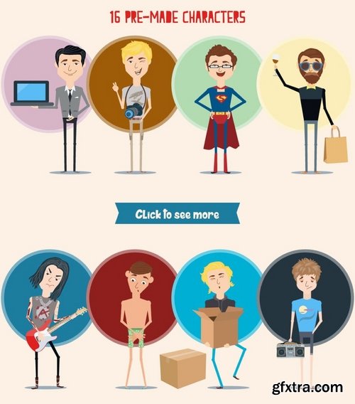 Character Creation Toolkit-Men Character Creation Toolkit-Men