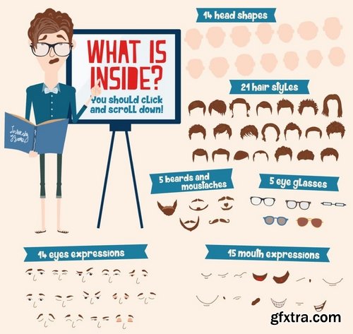 Character Creation Toolkit-Men Character Creation Toolkit-Men