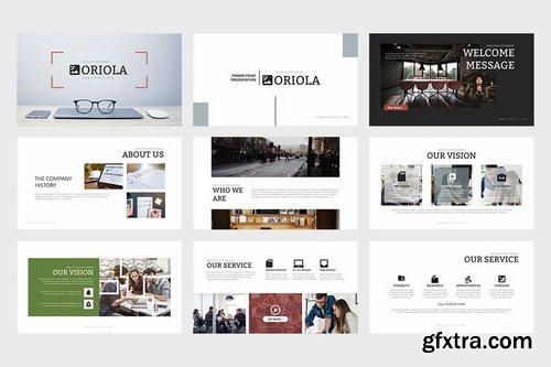 Oriola Business Powerpoint Template