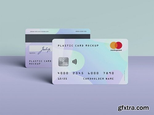 Download Plastic Card Bank Card Mockup Gfxtra PSD Mockup Templates