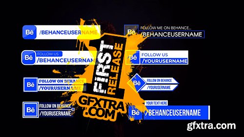 Social Media Lower Thirds Pack 98872