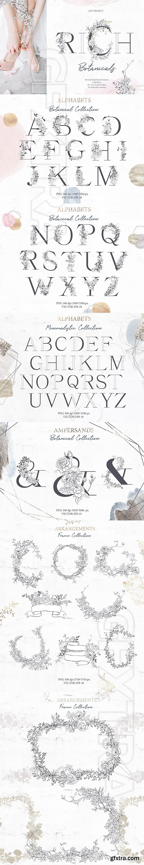 Rich Botanicals &amp; Monograms