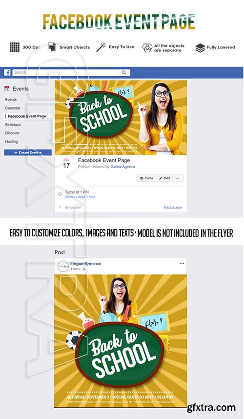 Back to School – Animated Instagram Template