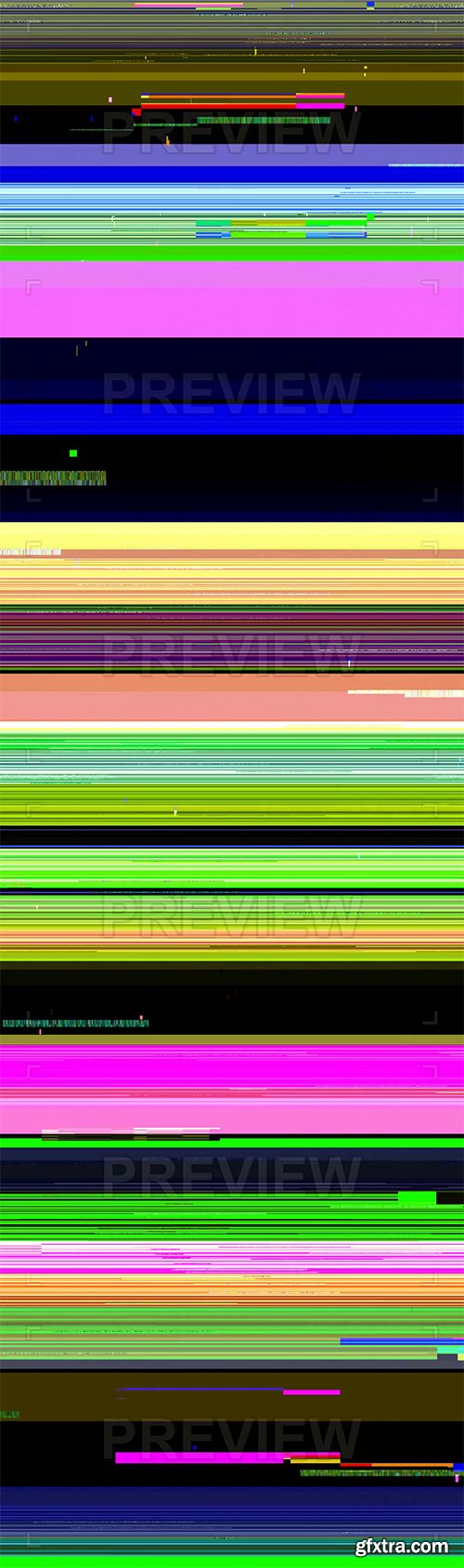 Colored Lines Glitch Background 100602