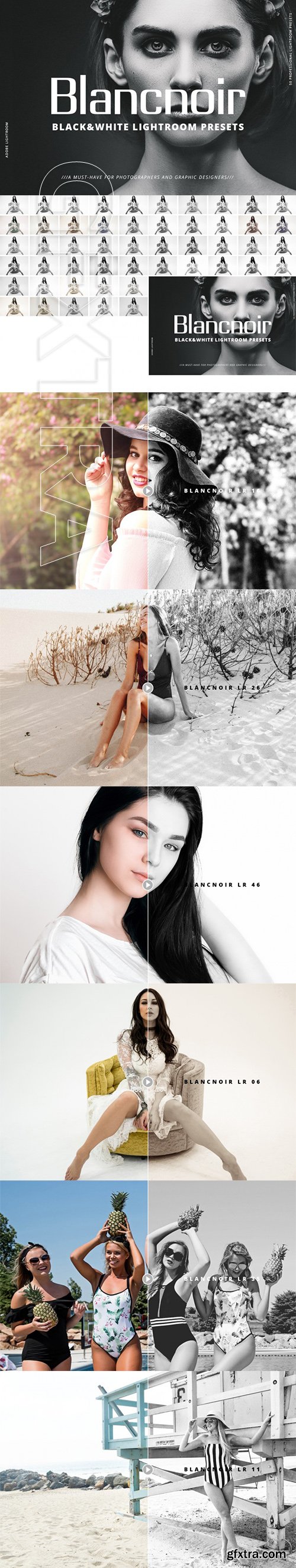 Blancnoir Lightroom Presets