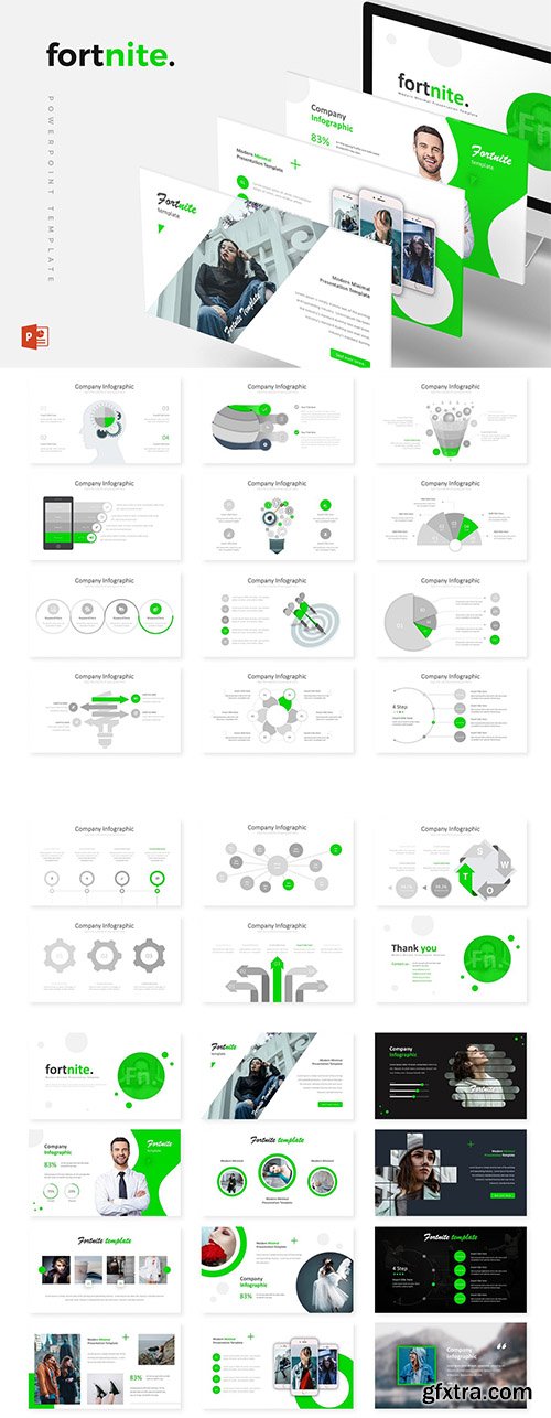 Fortnite - Powerpoint, Keynote and Google Slides Template