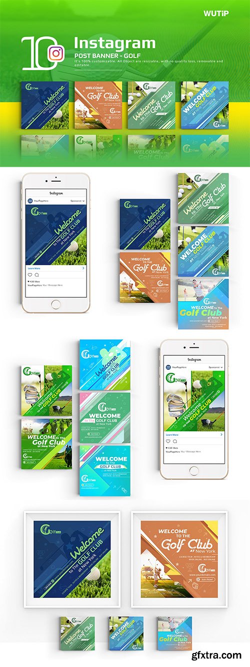 10 Instagram Post Banner-Golf