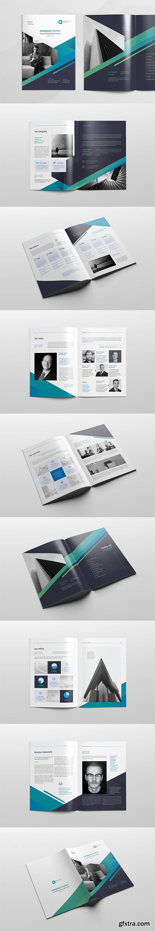 Clean & Modern Multipurpose Brochure Clean & Modern Multipurpose Brochure