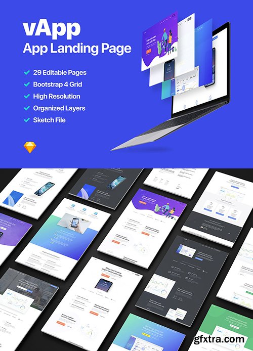 vApp - App Landing Page
